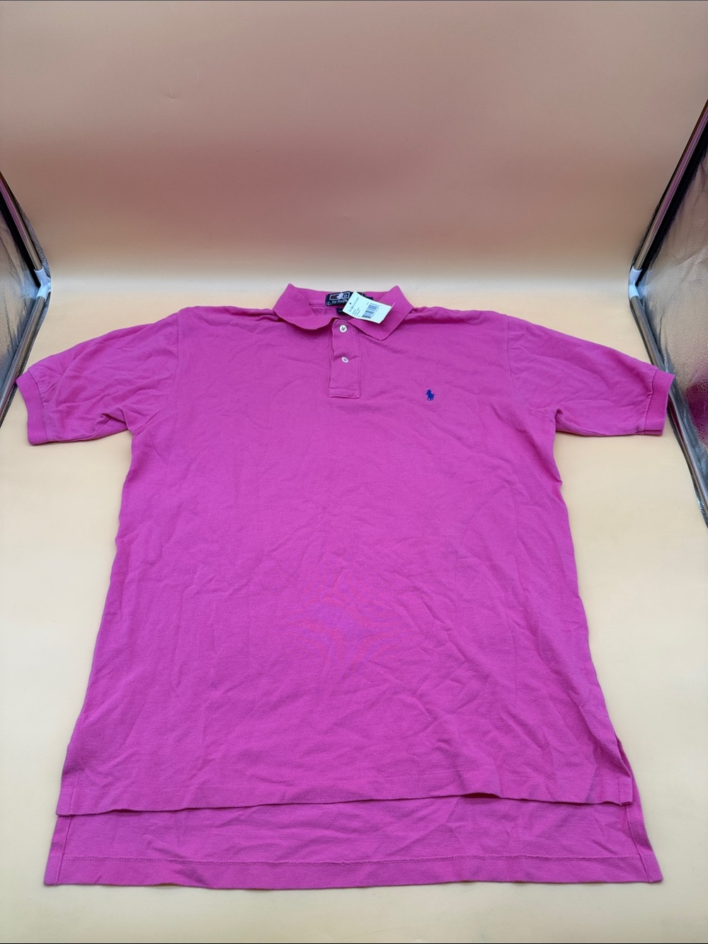 Ralph Lauren Men’s Polo Shirt in Fuchsia Pink